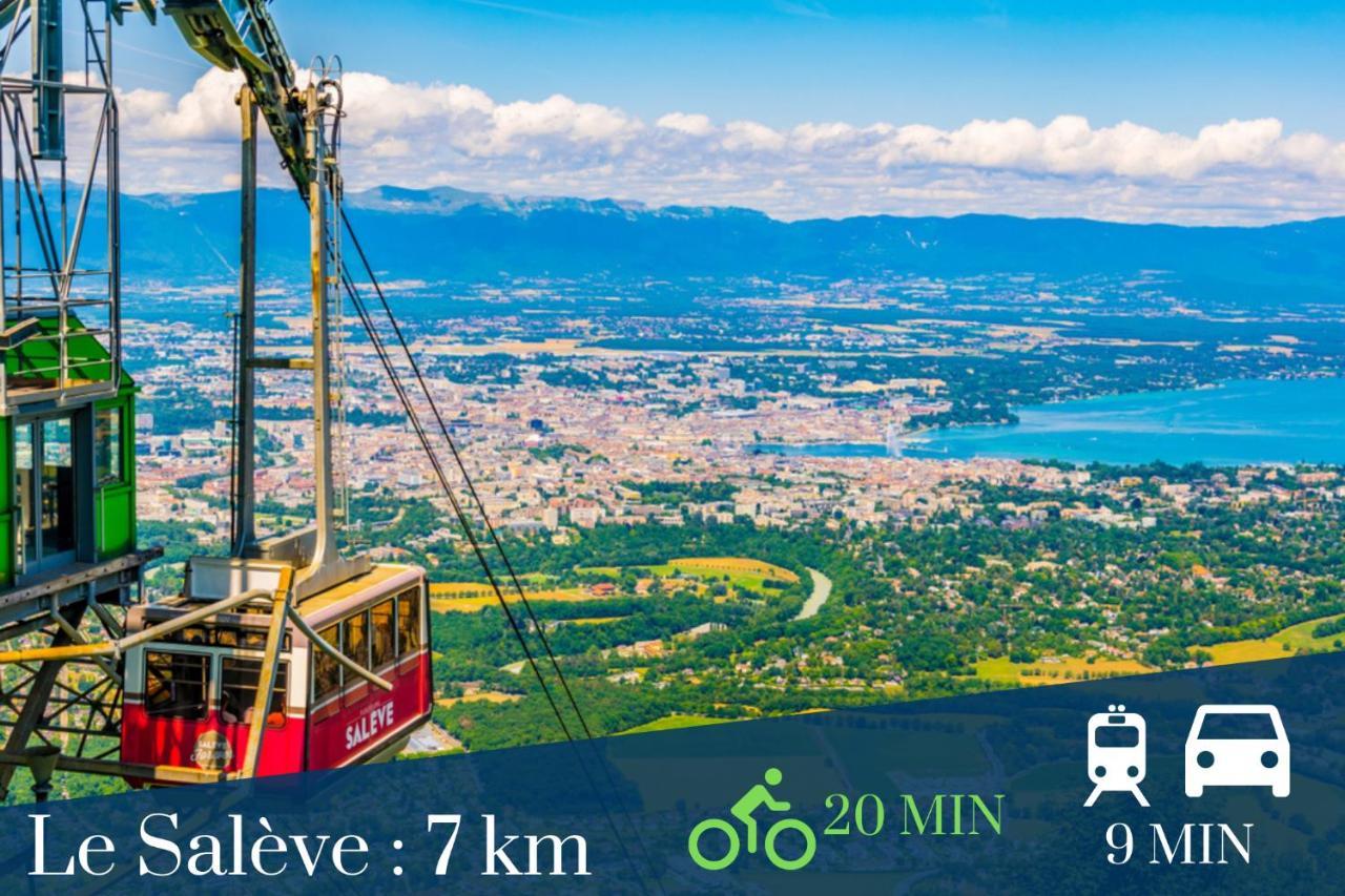 La Coloc Choco - Belle Colocation En Hypercentre / 5 Chambres Privees / Salle De Bains Privative / Proche Gare Et Tram / Wifi Et Netflix Annemasse Bagian luar foto